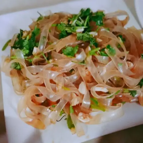 凉拌宽粉的做法