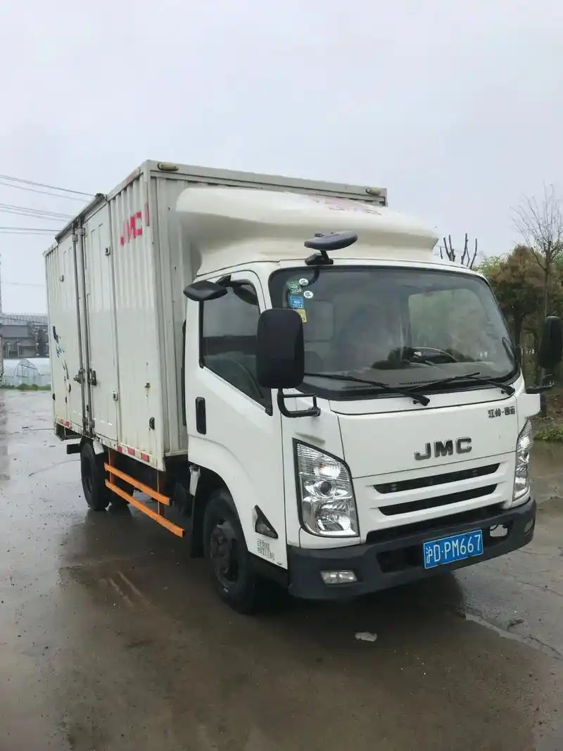 上海沪牌4米2厢式货车 # - 抖音