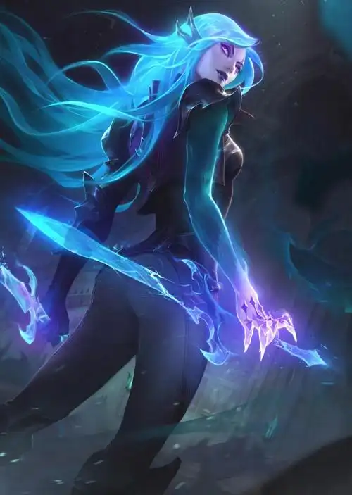 lol英雄联盟不祥之刃卡特琳娜死亡契约皮肤2,高清图片,手机壁纸