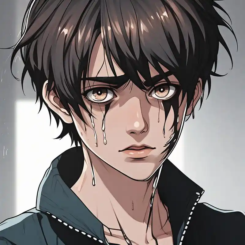 心碎动漫男生头像,谁还没几个意难平92