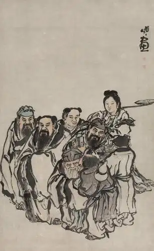 【八仙 立轴 设色纸本】拍卖品_图片_价格_鉴赏_绘画_雅昌艺术品拍卖