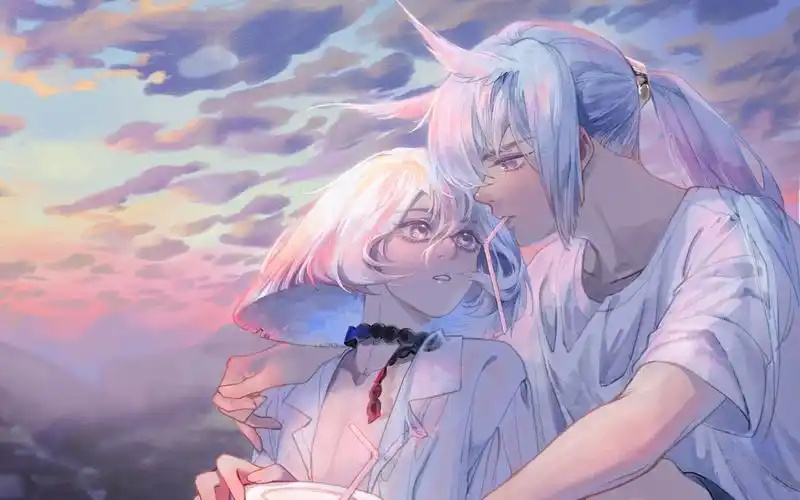 【光遇】「白菇 | 共饮三千爱意」