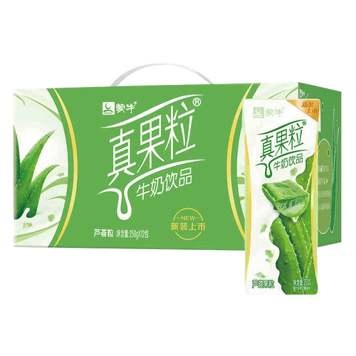 真果粒酸奶牛奶蒙牛草莓250ml盒装整箱特价酸奶