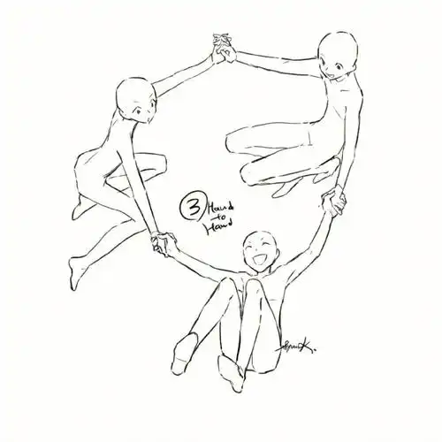 多人形态绘画参考1