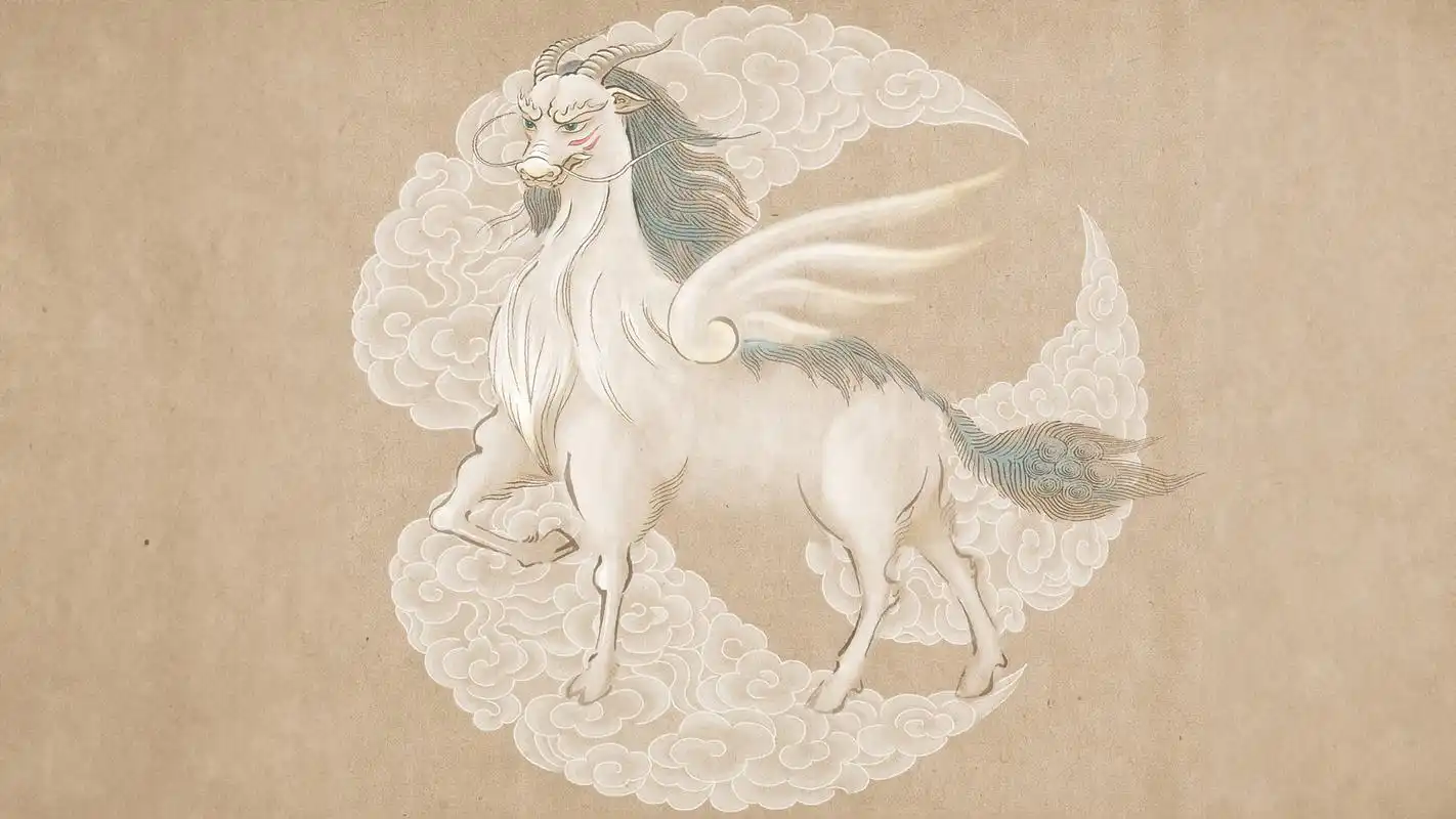山海经异兽:白泽,被视为吉祥和神秘的神兽
