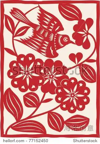 飞翔的鸟剪纸 手工剪纸图片大全简单-蒲城教育文学网