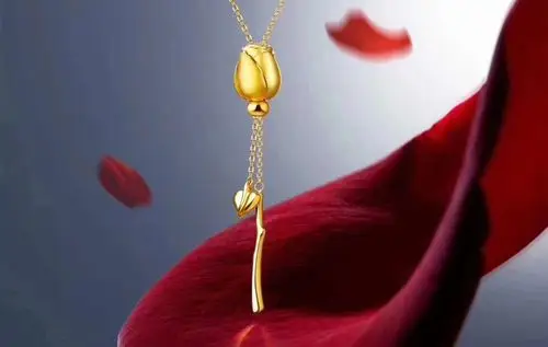 旬阳农行隆重推出"love "纯金玫瑰三件套,赠18k金耳链,锁骨链,胸针,快