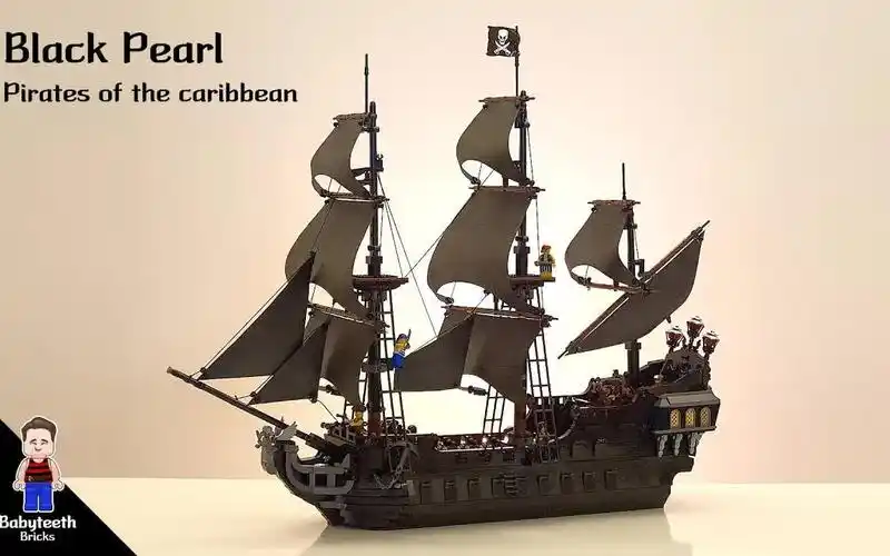 乐高加勒比海盗4184黑珍珠号moc