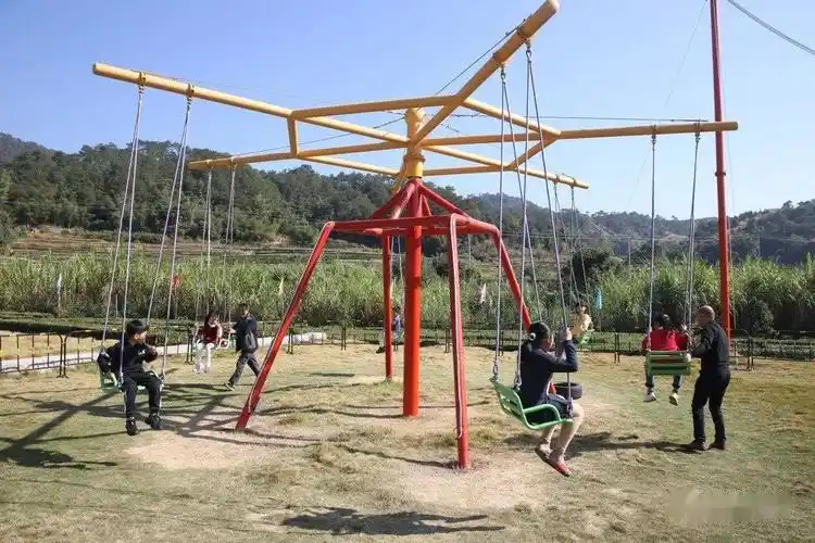 游客眼中的华安秋千谷很好玩