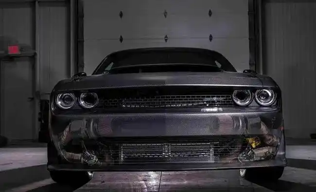 改装车鉴赏speedkore改装的全碳版道奇demon恶魔