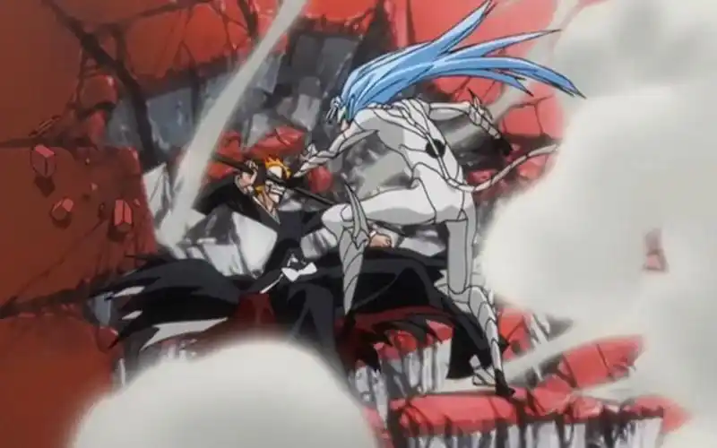 死神精彩战斗作画葛力姆乔十刃篇