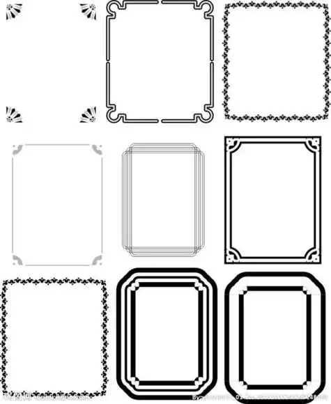 画边框装饰 简单又好看的边框怎么画