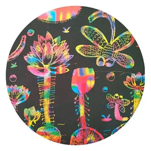 "心中有丘壑,落笔尽从容"——吕店小学社团课程之刮画社团学期叙事