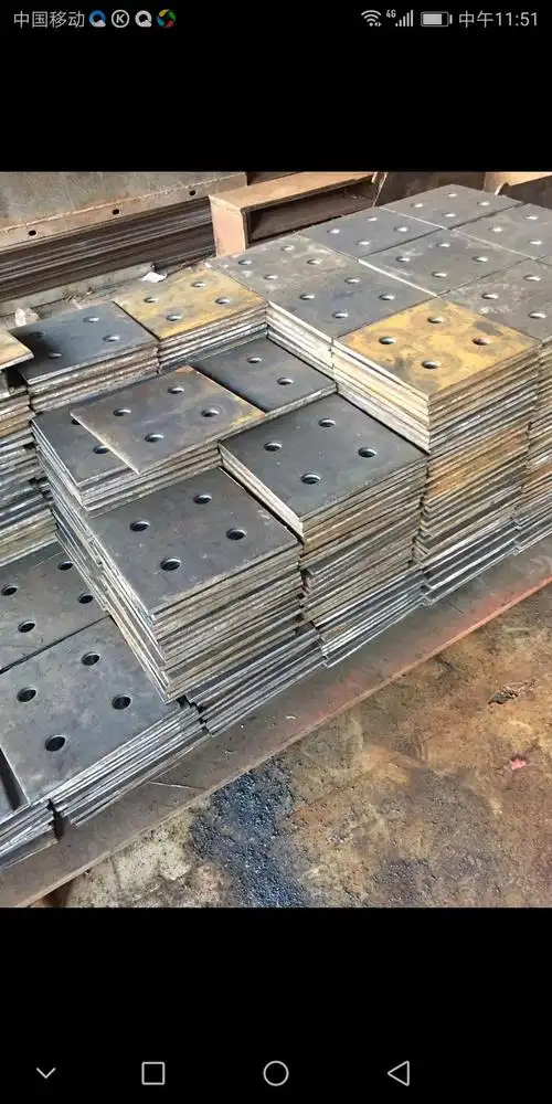 专业加工桥梁配件 钢筋焊网 预埋件 钢板切割 锚板 防护网 路灯杆