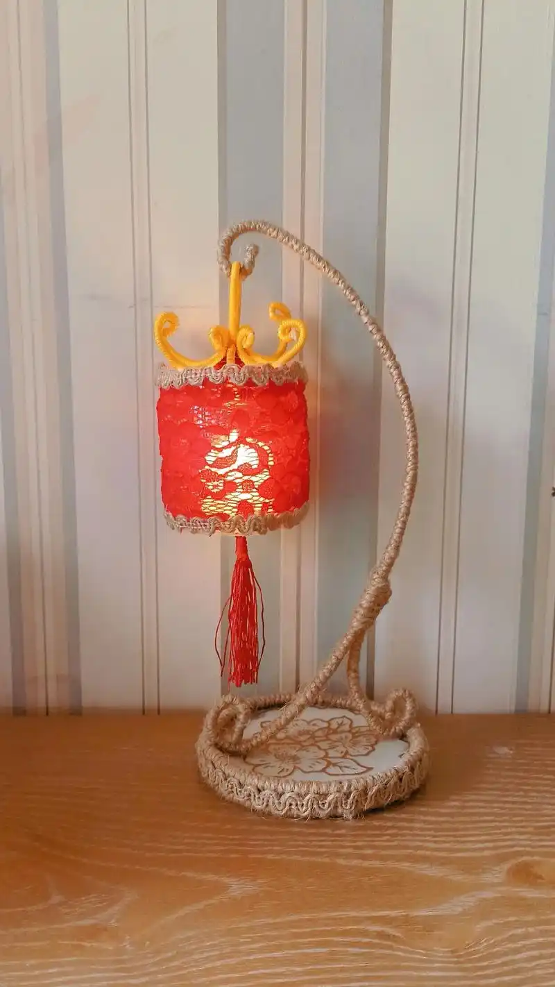 自制花灯闹元宵 #创意灯笼手工 #点亮平安灯 #祝大家元宵 - 抖音