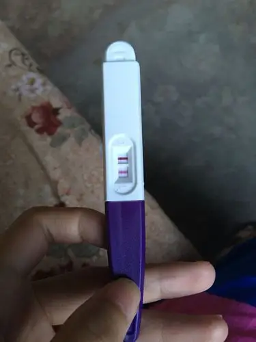 验孕棒检验来一深一浅 是怀孕了吗?