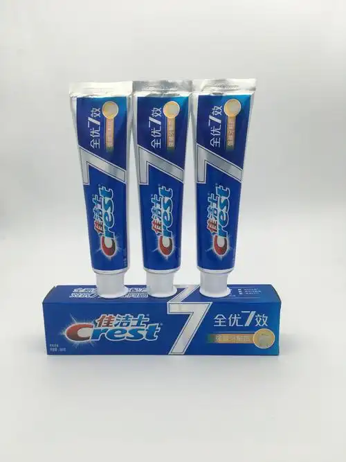 佳洁士全优7效强健牙釉质牙膏180克全面健康防护新老包装随机发货