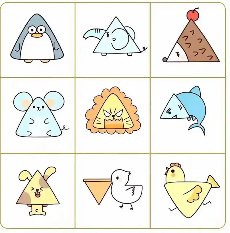 为你精选最爱的100种动物简笔画大全! - 抖音