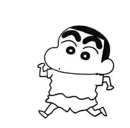 蜡笔小新简笔画蜡笔小新简笔画可爱