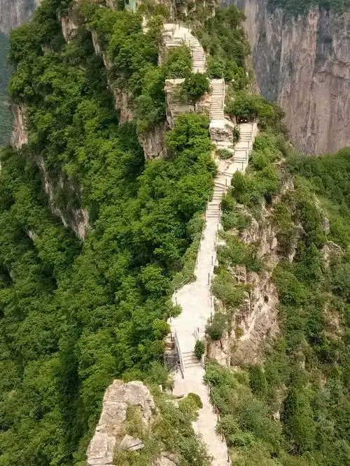 山西长治平顺县通天峡美景!