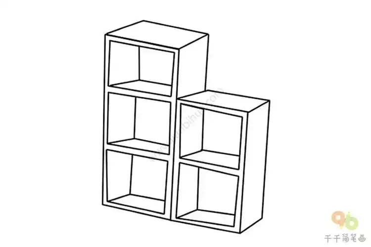 储物柜简笔画