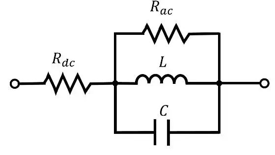 图1:电感器等效电路模型图2:阻抗(Ω)频率(mhz)ihlp4040dzer150m11 在