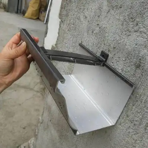 上海别墅屋檐接水槽铝合金落水管厂家