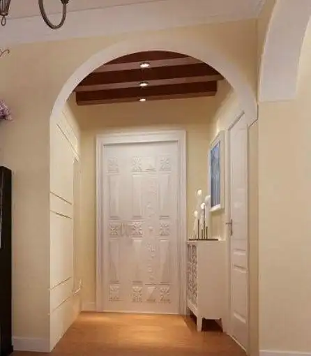 象牙白纯美玄关装修效果图大全2011图片—土拨鼠装饰设计门户