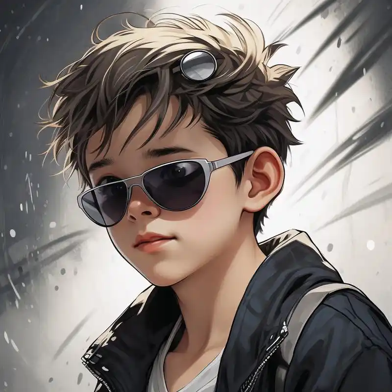 90霸气超拽小孩头像,男生必备!