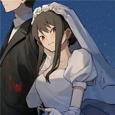 二次元动漫截图甜蜜互动情侣头像