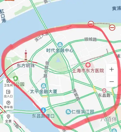 我所谓的陆家嘴仅指这块地方