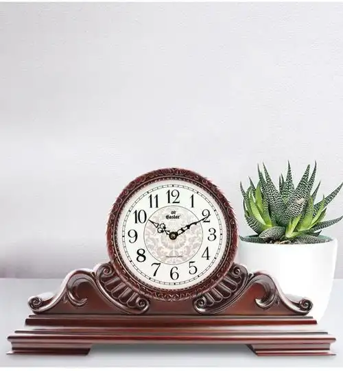 复古木质台钟日本进口机芯音乐报时高档古典木钟 m8035dc【图片 价格