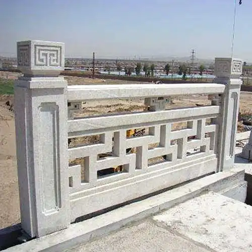 石头栏杆图