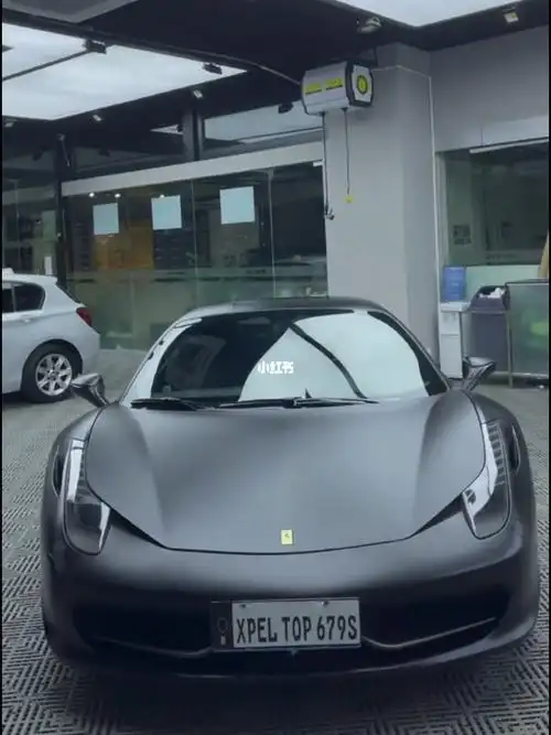 法拉利458黑武士改色