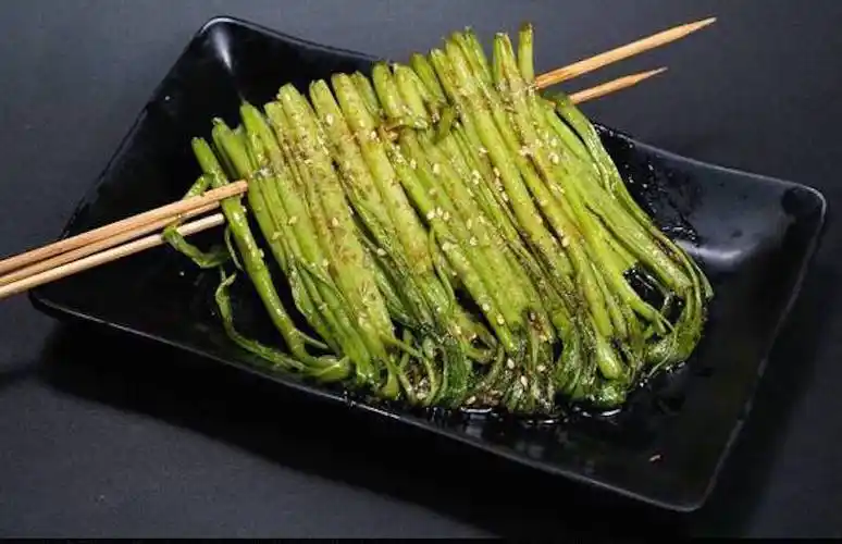 炭烤空心菜图片