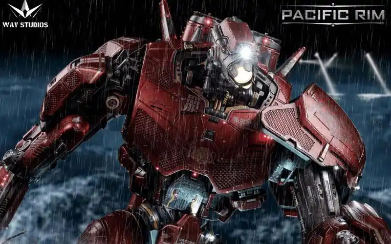 "中国最强机甲之一"暴风赤红特剪