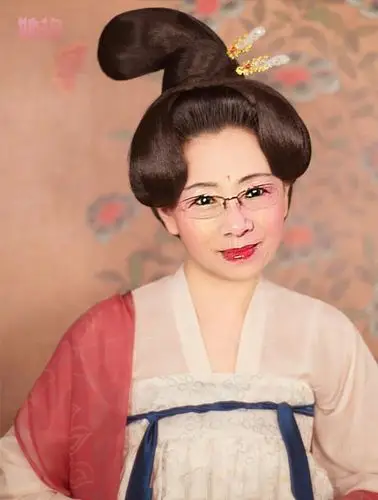 唐朝时期的发型和妆容好美