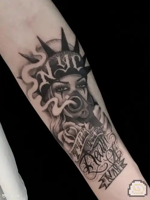 西海岸奇卡诺纹身