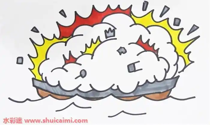 战争怎么画战争简笔画画法