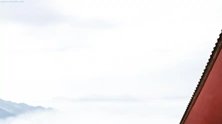 中国古建筑ppt背景图片