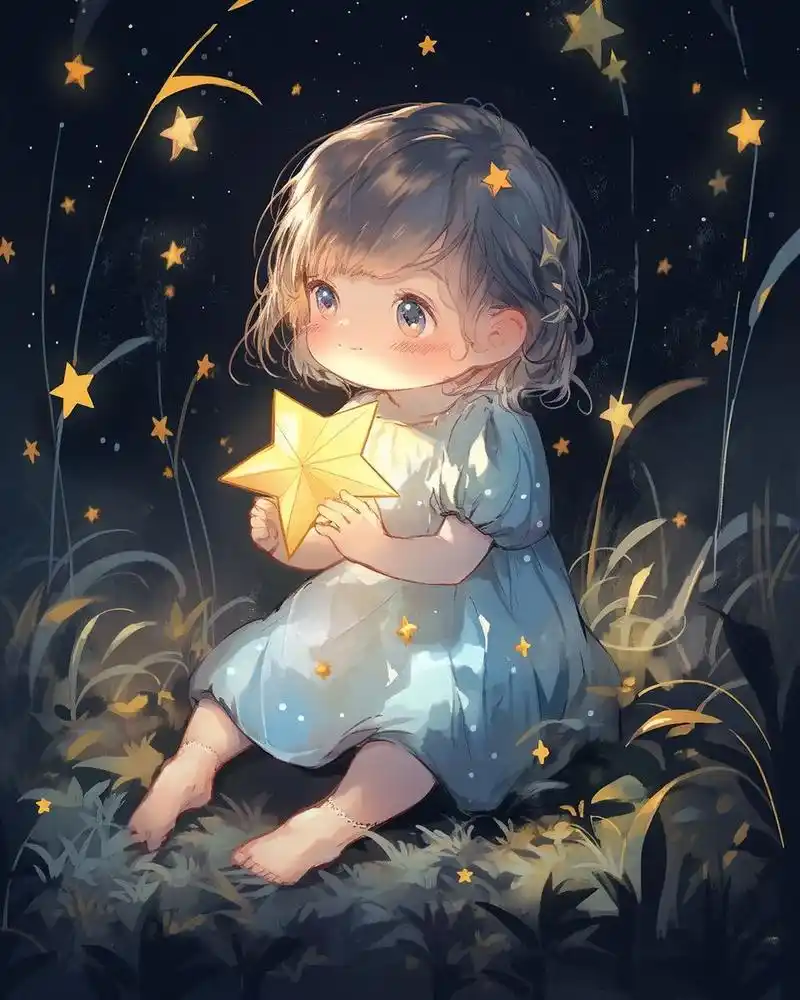 抱星星的女孩  喜欢哪一个呢?