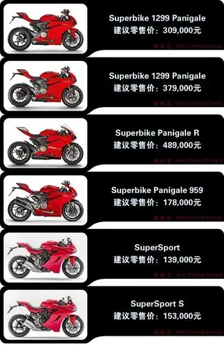 杜卡迪当家旗舰超跑摩托,和鸰速939街跑,v4仿赛是之后出的价格忘了