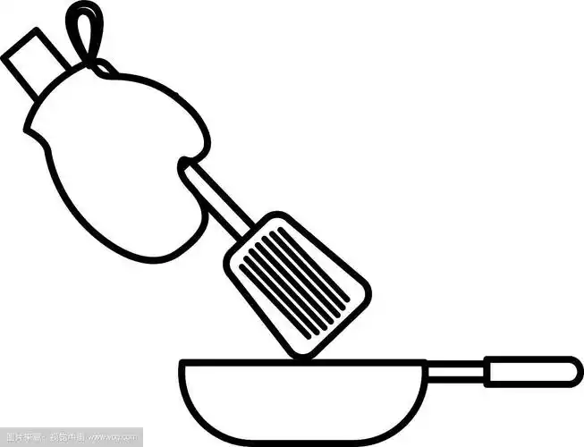 给厨房装上平底锅和锅铲