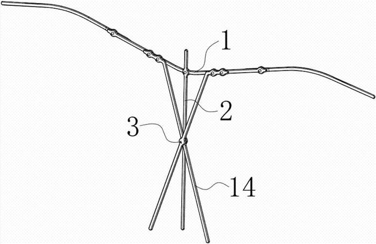 cn107376378a_一种风筝骨架以及其制作组装方法在审