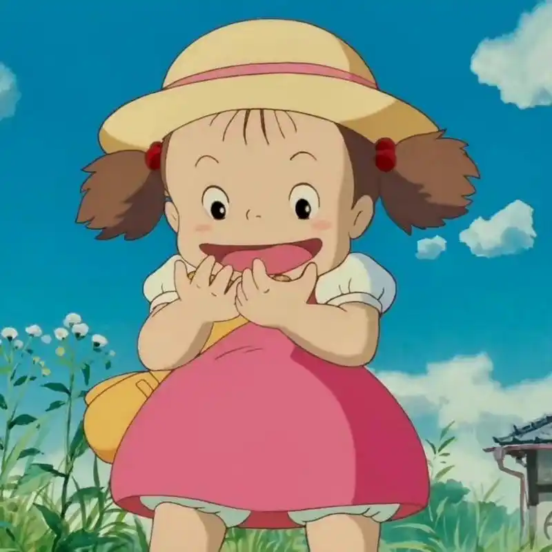 宫崎骏动漫头像|龙猫～小梅