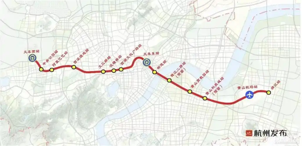 南快线,北快线,x线,地铁12号线,杭州未来还有哪些轨道线路?
