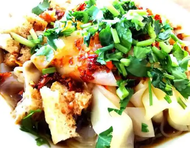 赵二女凉粉-"应县到处都是凉粉,佛宫寺门口的赵二女凉粉.