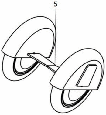 平衡车小学简笔画 - 简单简笔画