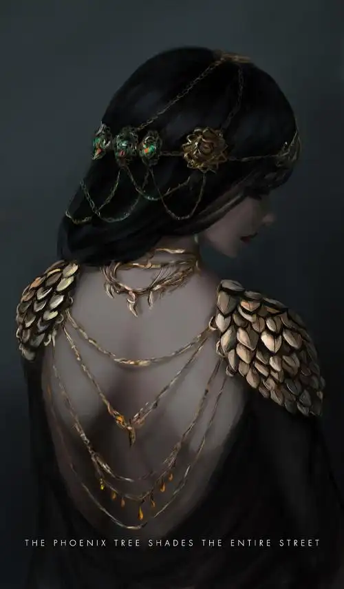 厚涂风铃公主原画师bywlop鬼刀