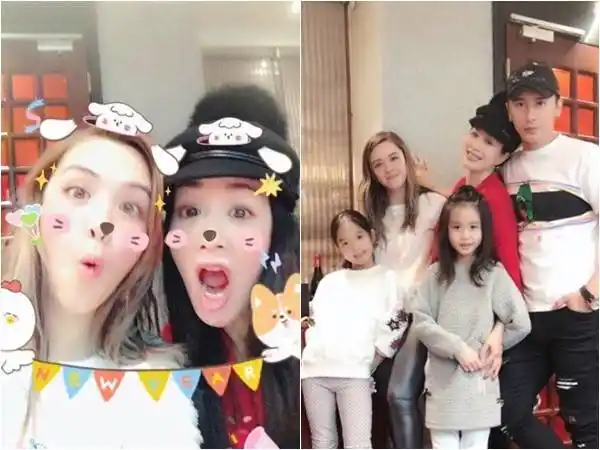 与第一任丈夫生下张敏钧,与第二任生下张思捷(jaden 严稚晴)与张凯琳